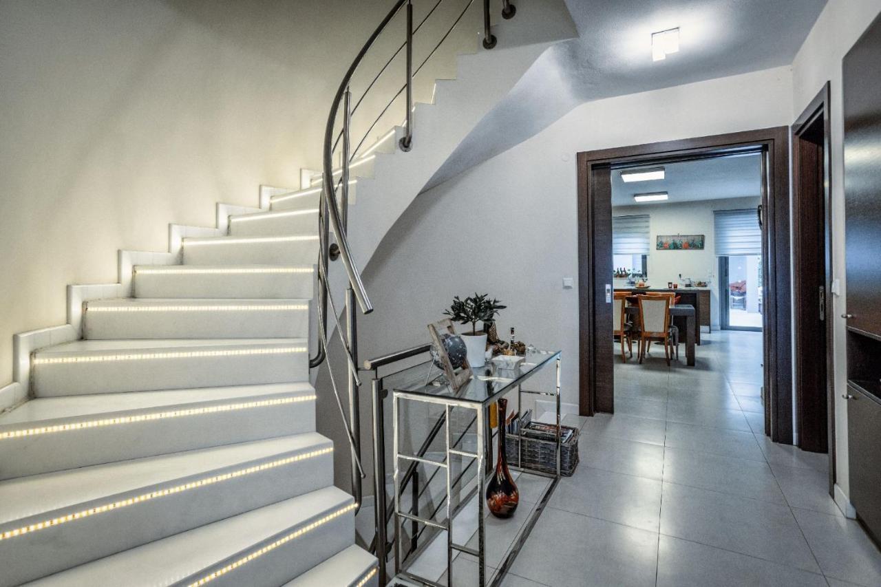 Luxury Villa Hestia Grey With Private Pool Rethymno Exterior foto